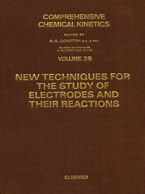 cover image of New Techniques for the Study of Electrodes and Their Reactions
